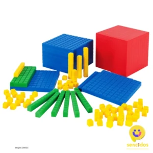 BLQSCD0003 - BLOQUE BASE 10 PLASTICO 121 PIEZAS (INCLUYE CAJA PLASTICO)