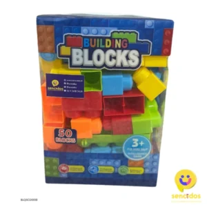 BLQSCD0018 - BLOQUES ARMABLES 50 PIEZAS
