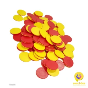 FIBSCD0001 - FICHAS BICOLOR 100 UNIDADES