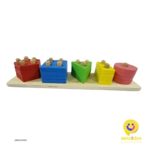 JDBSCD0002 - JUEGO DIDACTICO CON FIGURAS GEOMETRICAS TABLERO