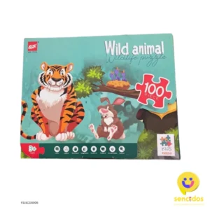 PZLSCD0006 - PUZZLE 100 PIEZAS ANIMALES