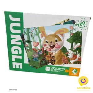 PZLSCD0008 - PUZZLE 180 PIEZAS ANIMALES
