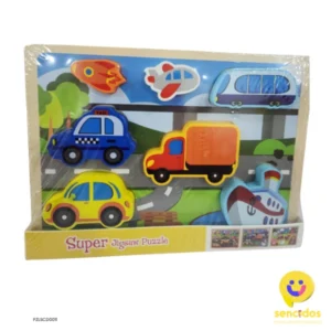 PZLSCD0011 - PUZZLE DE MADERA CON ENCAJE 7 PIEZAS