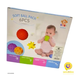 SETSCD0008 - SET DE 6 PELOTAS TACTILES